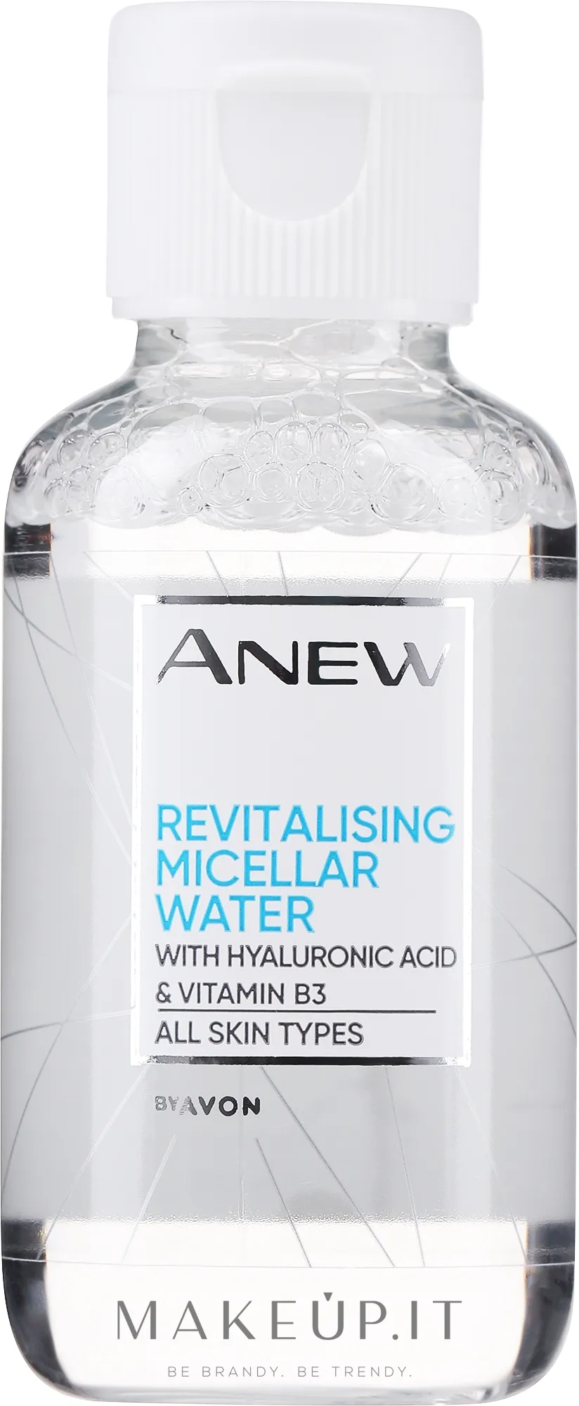 Acqua micellare rigenerante con acido ialuronico