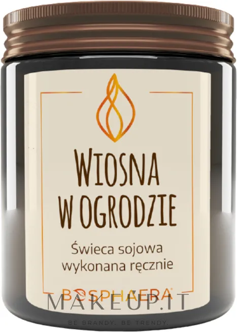 Candela profumata alla soia "Primavera in giardino"