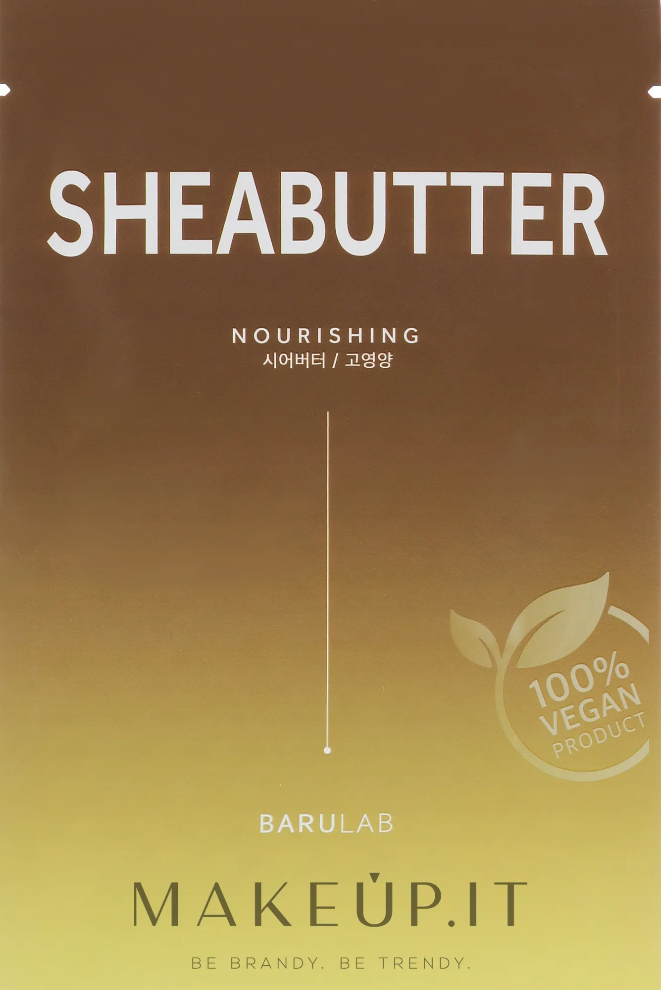 Maschera viso nutriente al burro di karitè