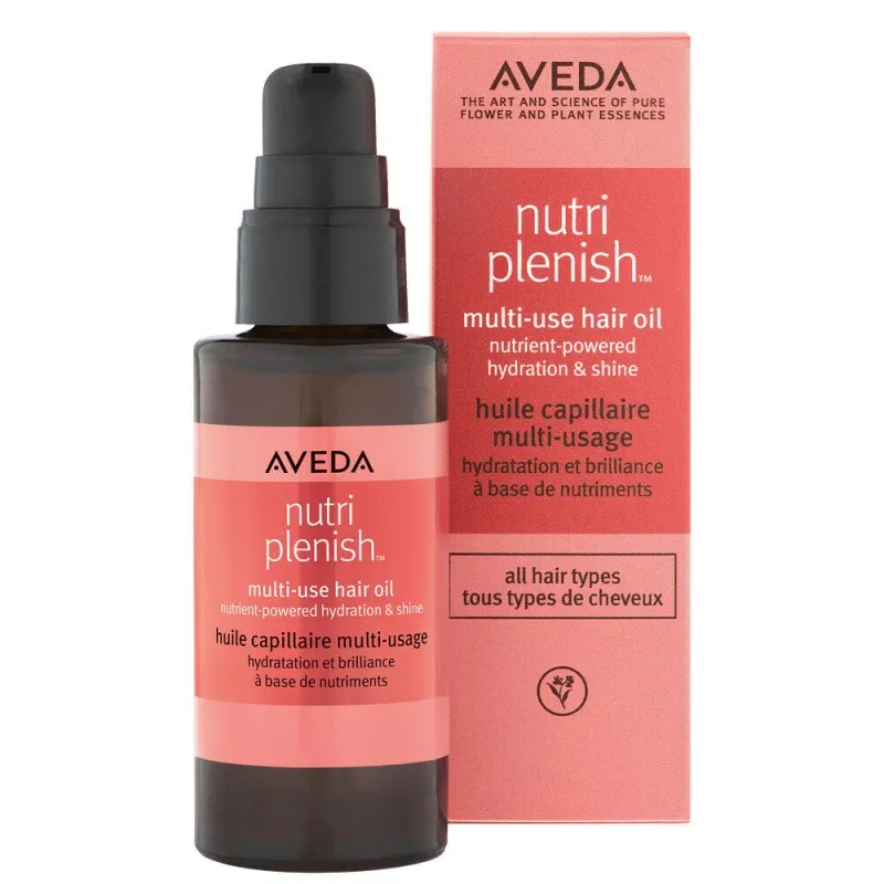 Aveda Nutriplenish Multi Use Hair Oil 30ml - olio idratante anticrespo per tutti i tipi di capelli