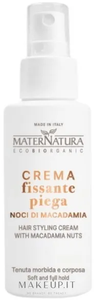 Crema fissante piega "Noci di Macadamia"