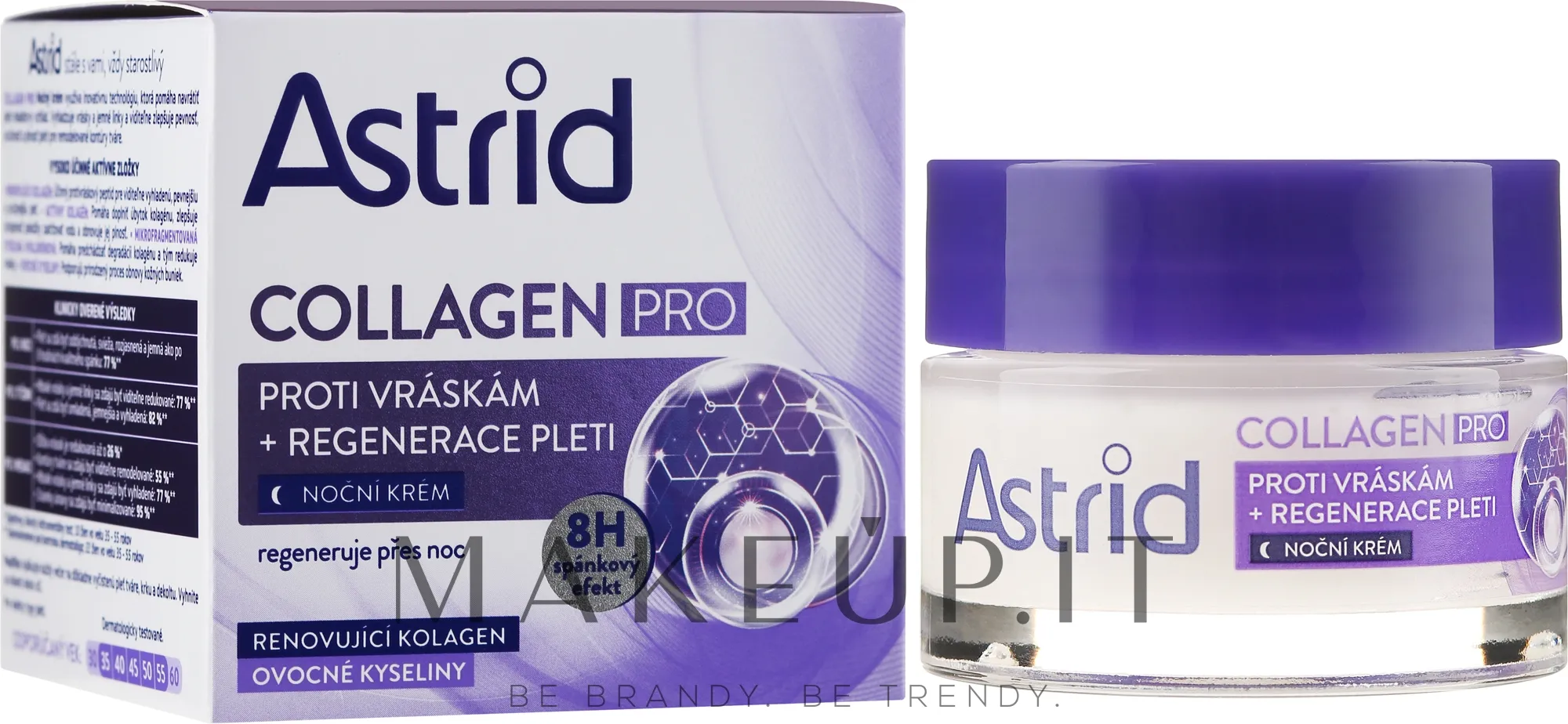 Crema viso antirughe da notte