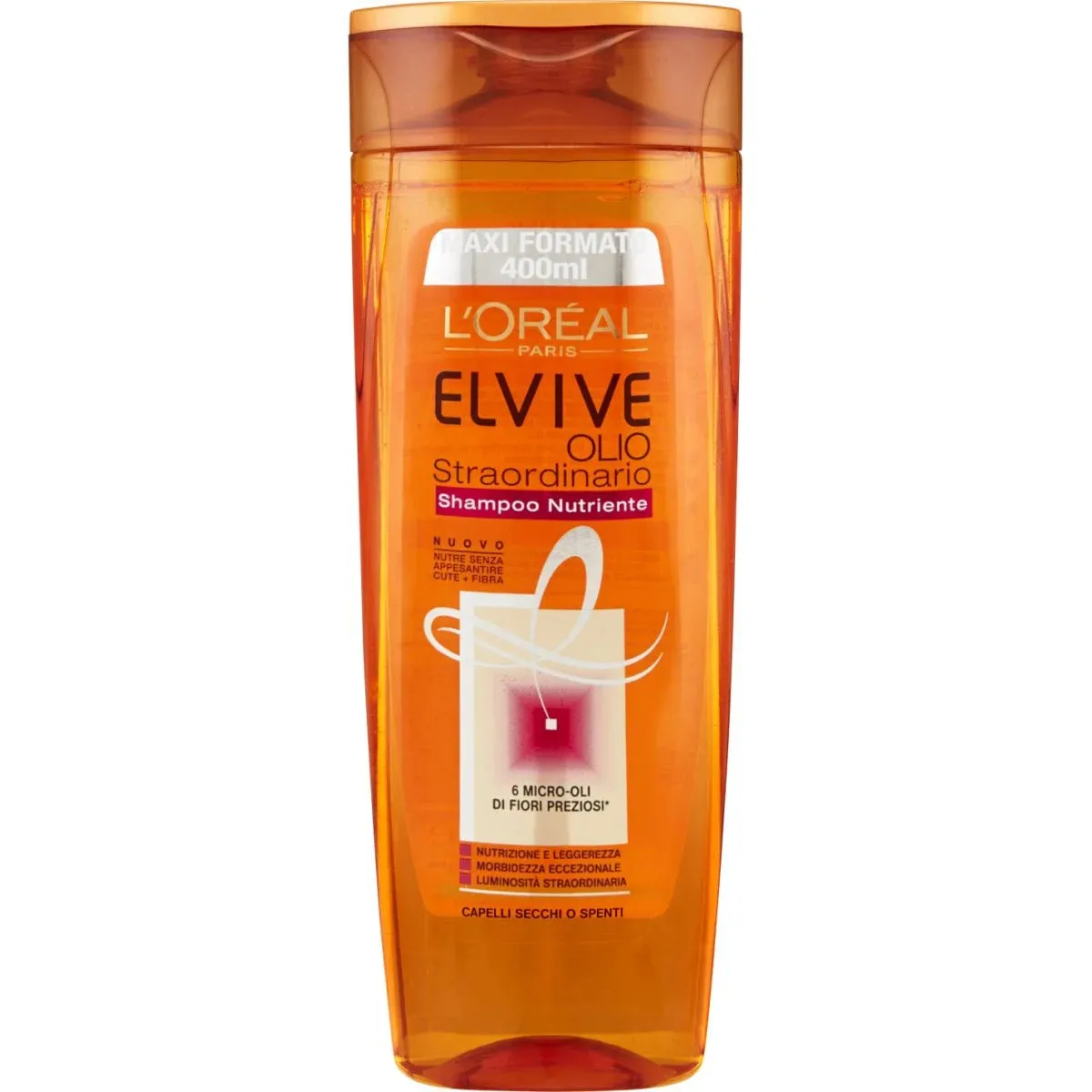 L'OREAL PARIS ELVIVE SHAMPOO OLIO STRAORDINARIE 400 ML