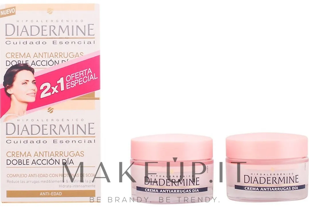 Crema antirughe giorno a doppia azione