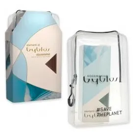 BYBLOS ELEMENTI MARE SET REGALO EAU DE TOILETTE SPRAY 120 ML+POCHETTE