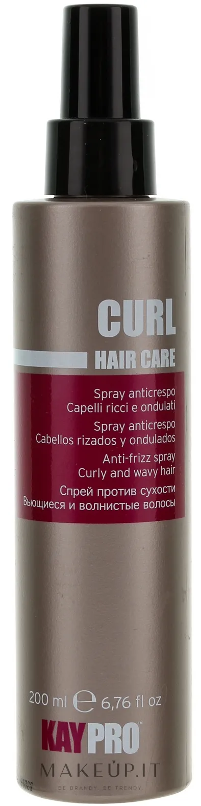 Lacca per capelli ricci
