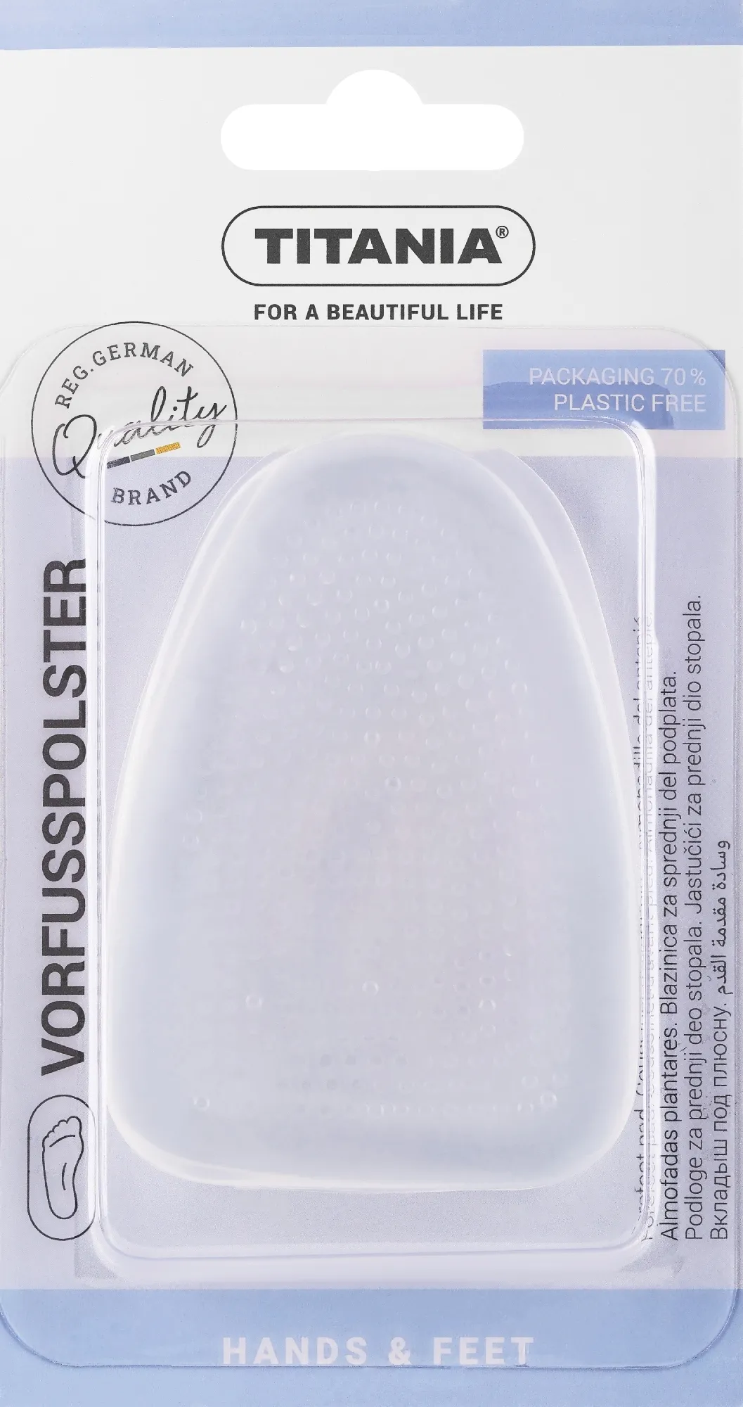 Cuscinetti in gel sull'avampiede, 5237