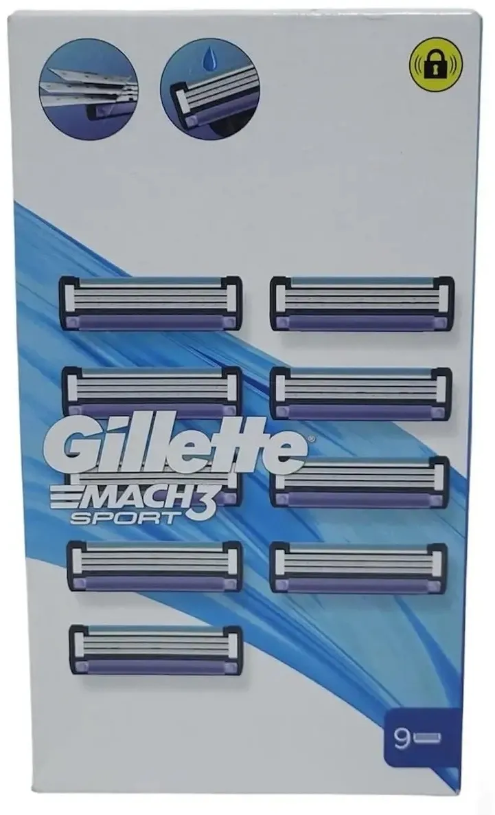 Lamette di ricambio per rasatura, 9 pezzi