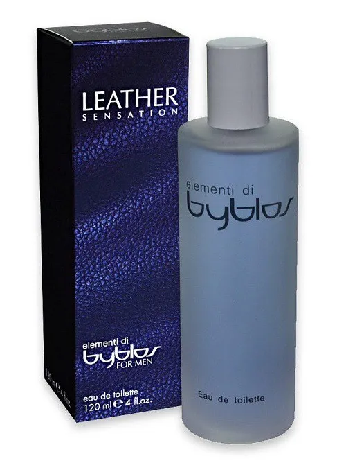BYBLOS ELEMENTI LEATHER MEN EAU DE TOILETTE SPRAY 120 ML