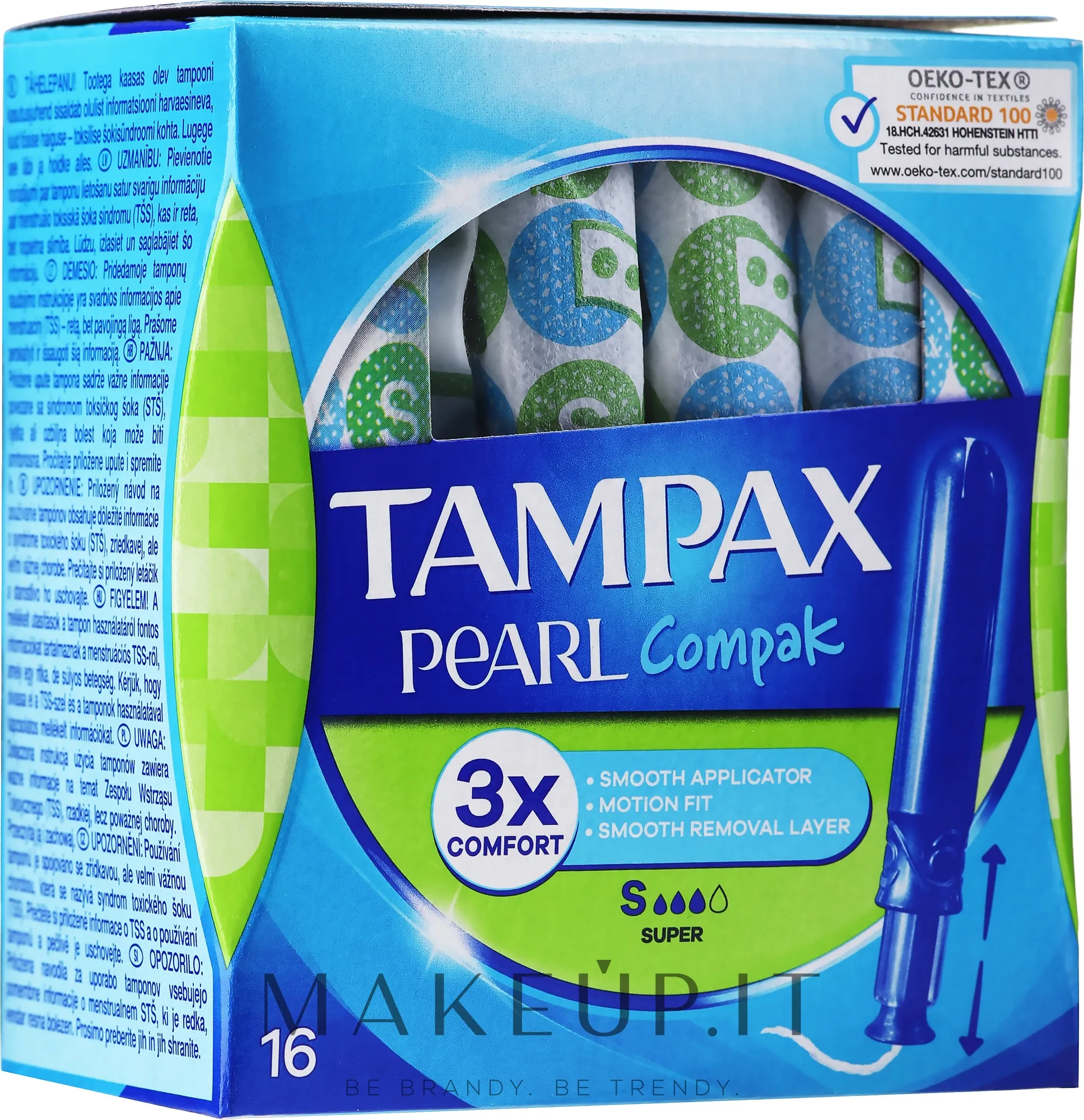 Tamponi con applicatore, 14 pezzi