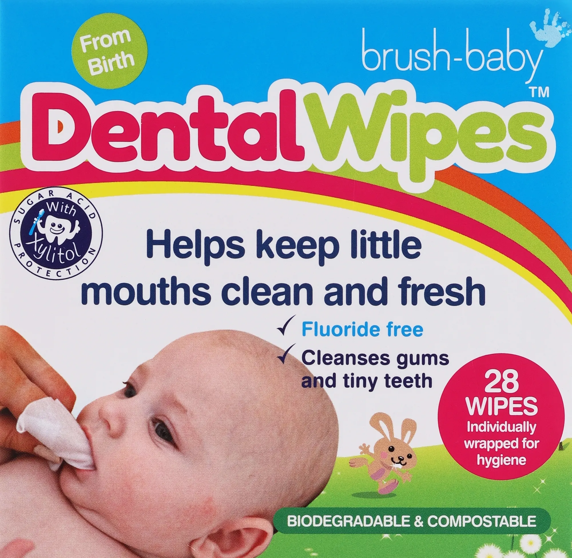 Salviettine monouso per bambini DentalWipes