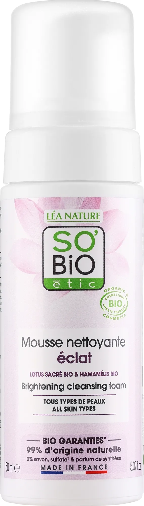 Schiuma detergente viso "Pelle impeccabile"