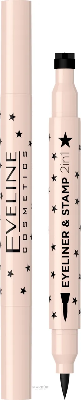 Eveline Cosmetics Eyeliner & Stamp 2in1