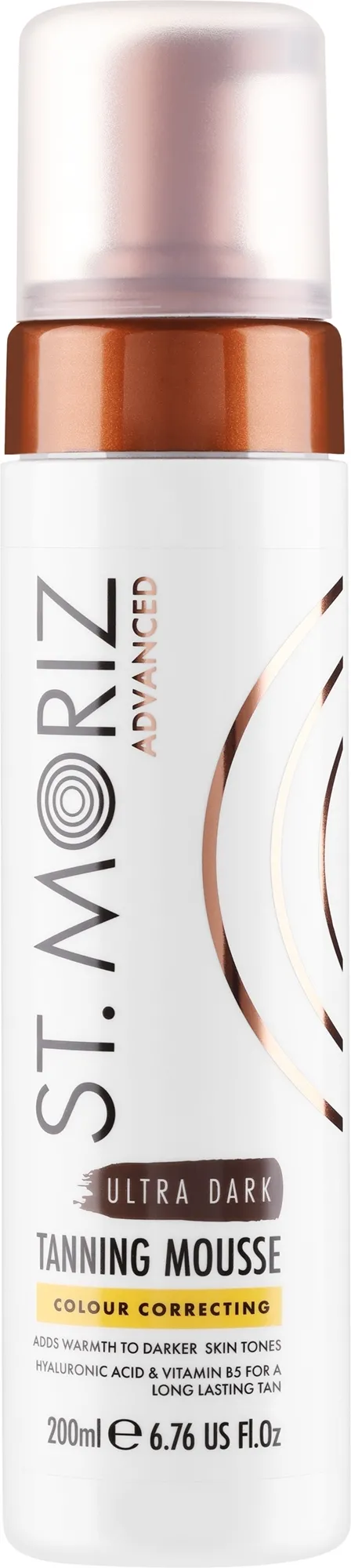 Mousse abbronzante uniformante, ultra-scura
