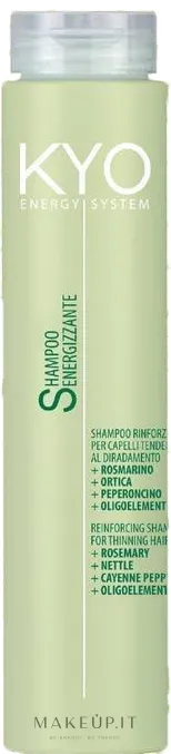 Shampoo rinforzante per capelli tendenti al diradamento