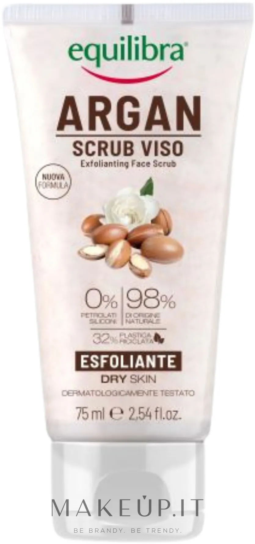 Scrub viso all'olio di argan