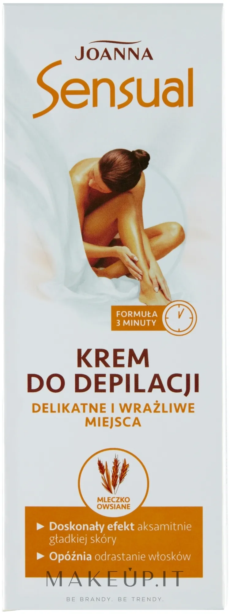 Crema depilatoria per aree sensibili