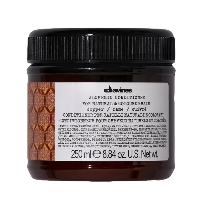 Davines Alchemic Conditioner Rame 250ml - balsamo riflessante capelli rosso rame