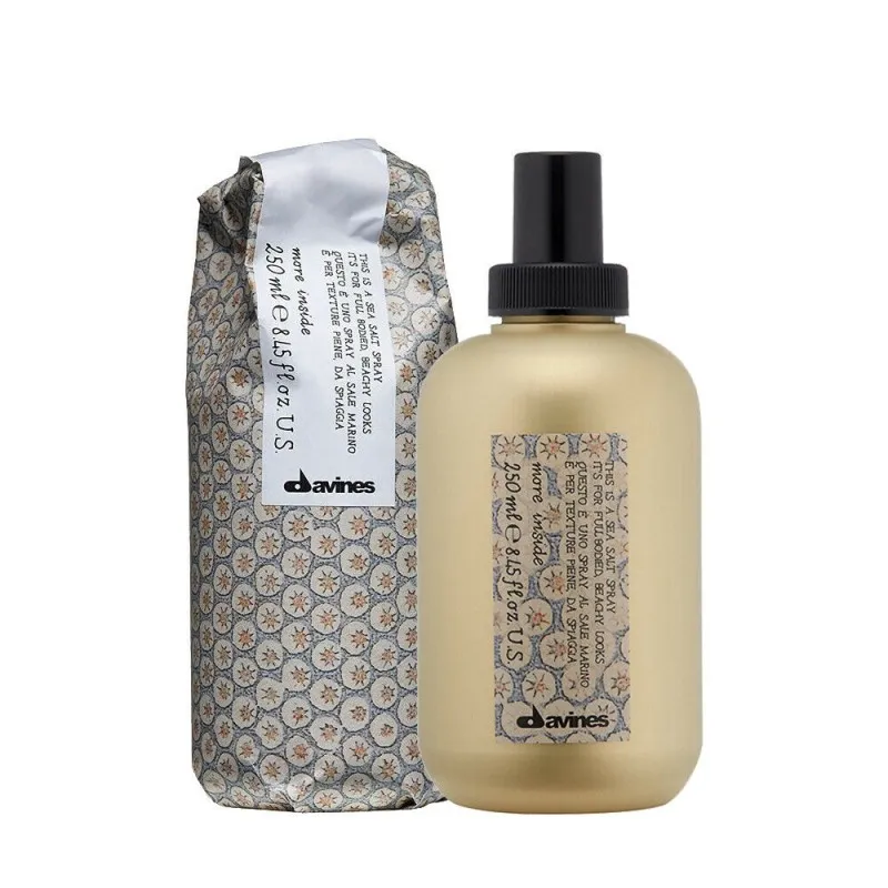 Davines More Inside Sea Salt Spray 250ml - spray texturizzante al sale capelli normali e sottili