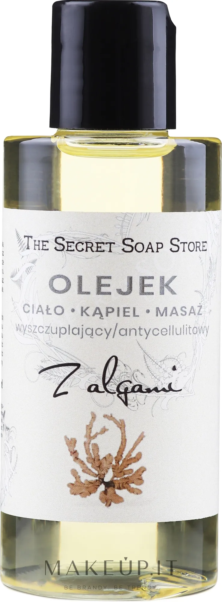 Olio corpo, massaggio e bagno alle alghe