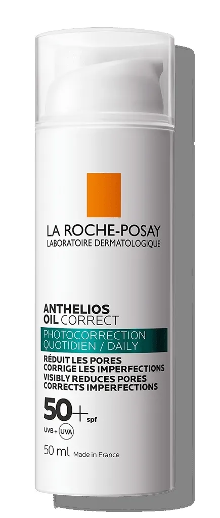 Crema solare per viso, per pelli grasse, SPF50+