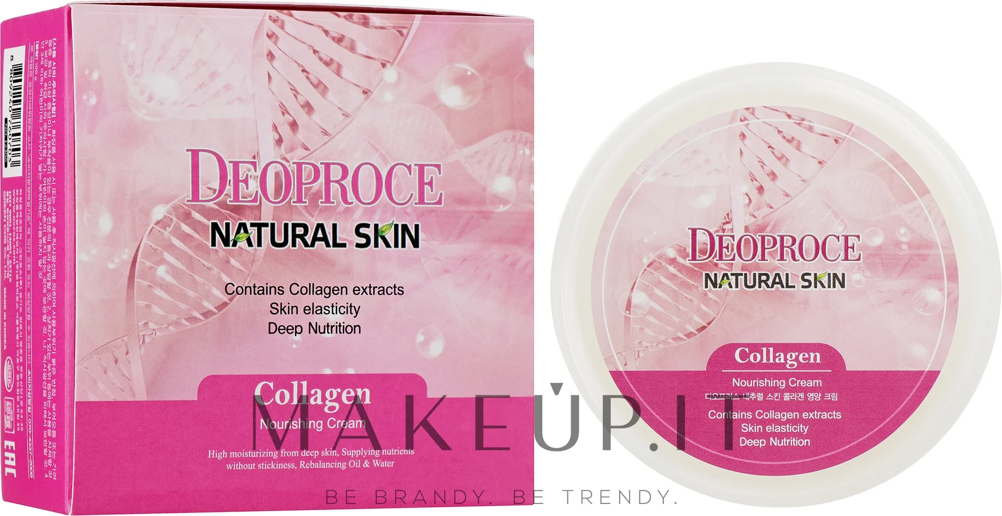 Crema viso rigenerante antietà con collagene, acido ialuronico e vitamina E