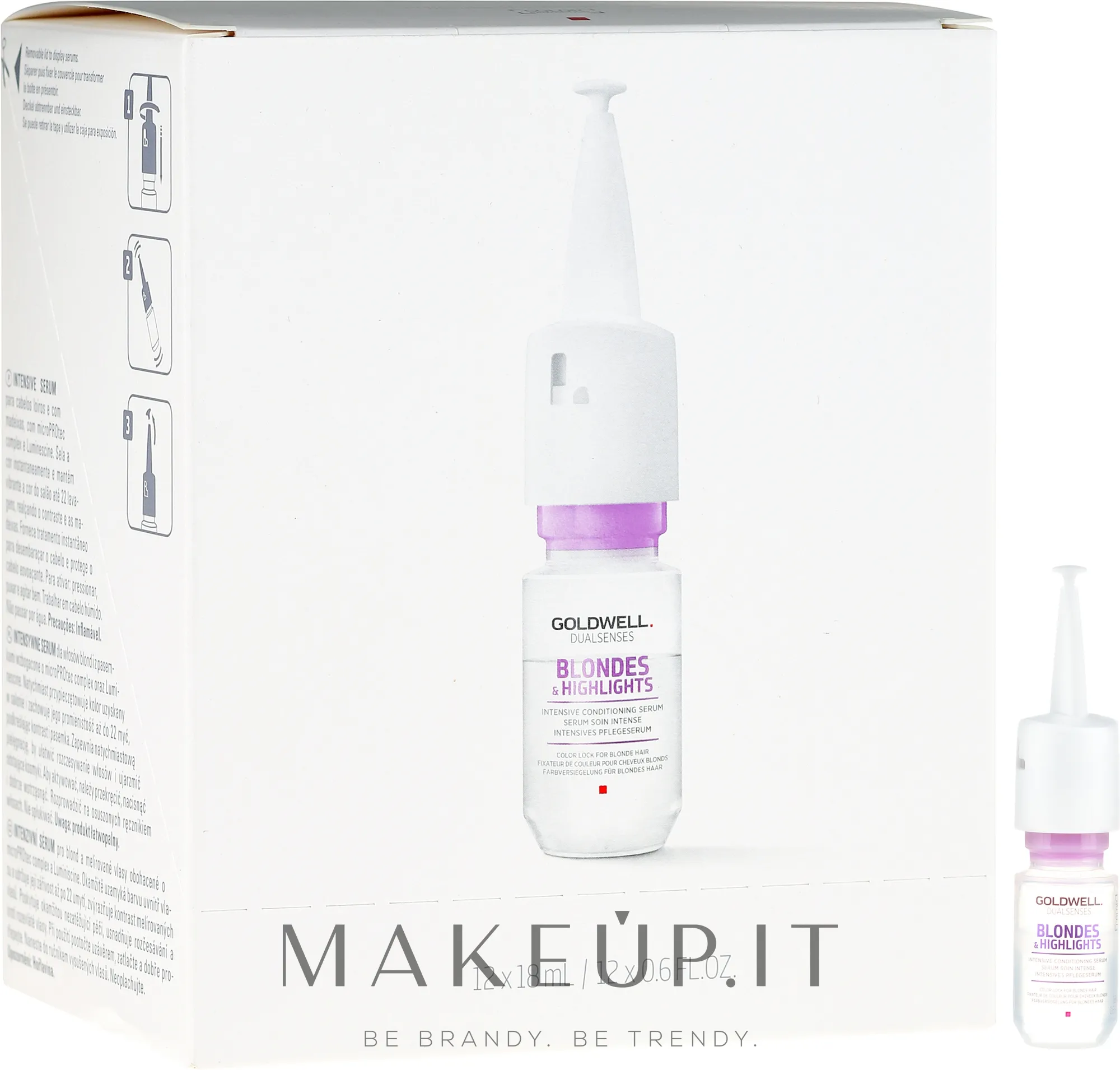 Siero intensivo per capelli chiari e meches