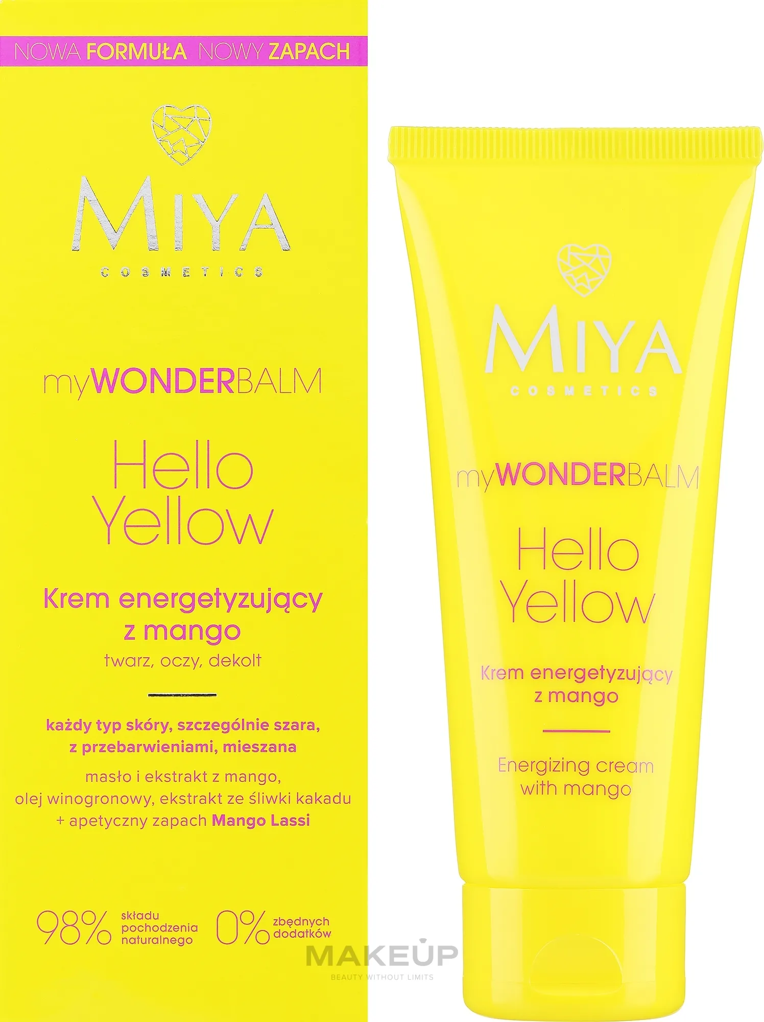 Crema energizzante al mango