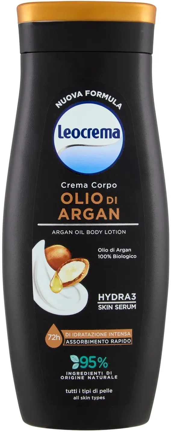 Crema corpo con olio di argan