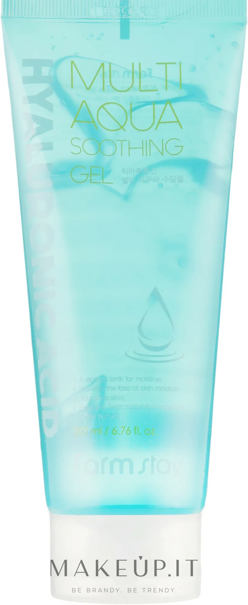 Gel lenitivo multifunzionale all’acido ialuronico