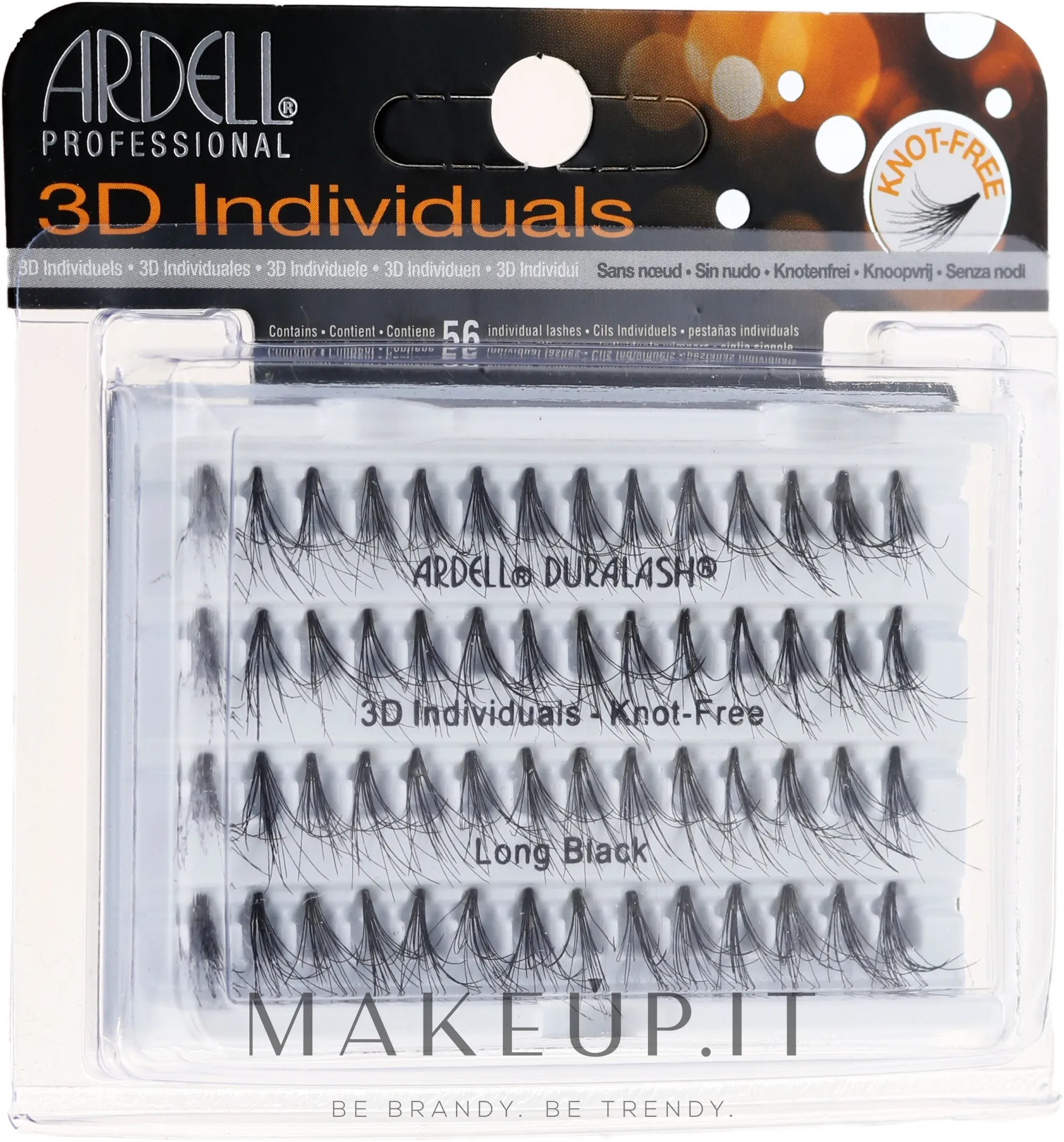 Ardell Duralash 3D Individuals Long Black 345100