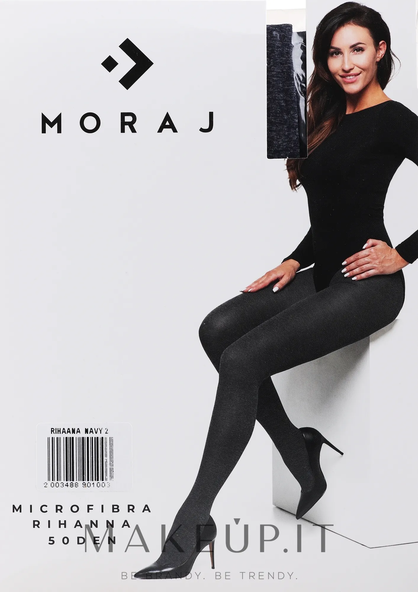 Collant "Rihanna", 50 den, blu scuro