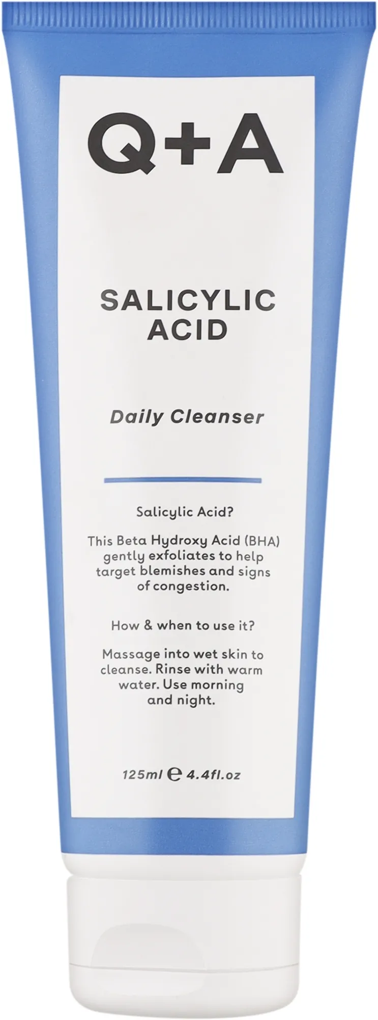 Detergente viso con acido salicilico