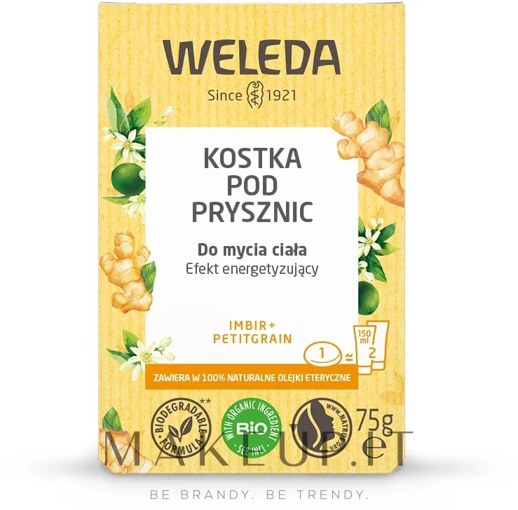 Sapone rinfrescante agli agrumi "Zenzero e petitgrain"