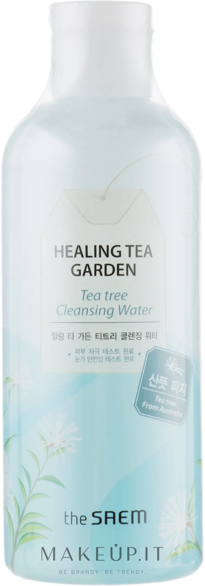 Acqua detergente al tea tree