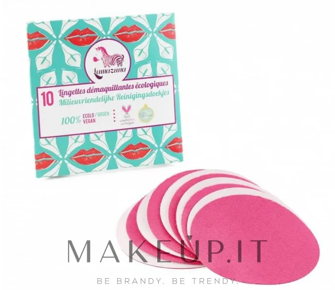 Dischetti struccanti in microfibra riutilizzabili. 10 pz