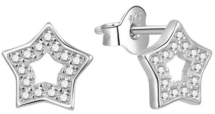 Orecchini d'argento 'Stelle'