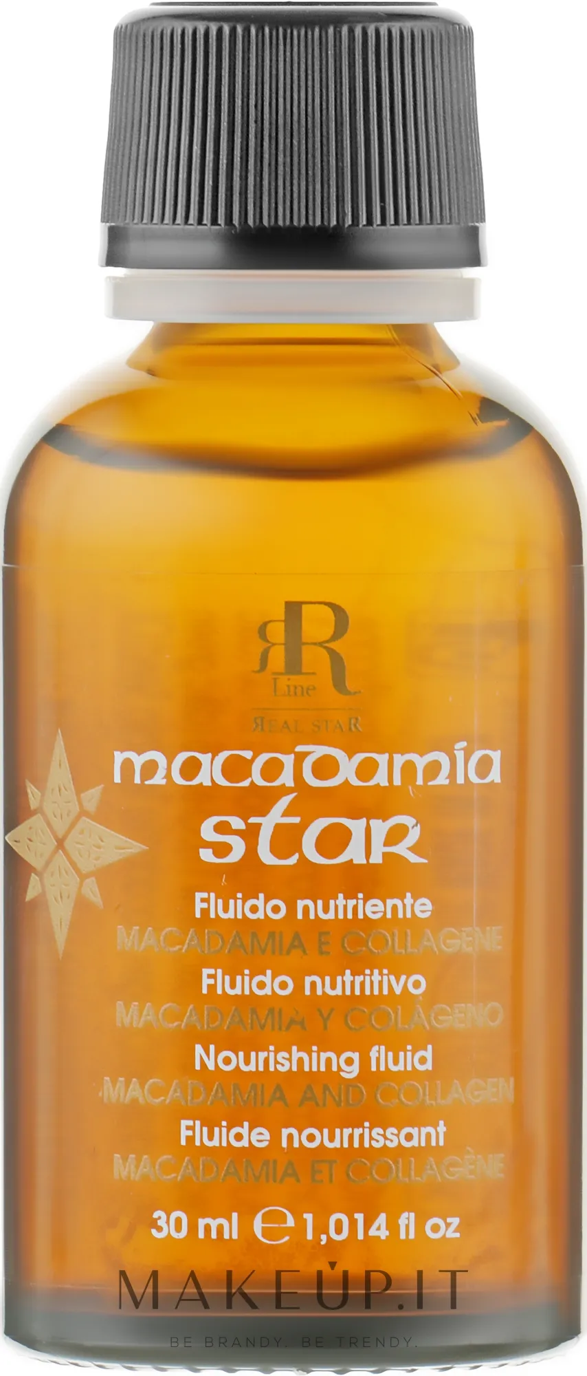 Fluido capelli nutriente con olio di macadamia e collagene