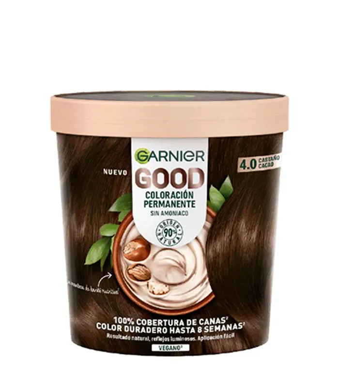 GARNIER GOOD COLORAZIONE PERMANENTE SENZA AMMONIACA N.4.0 160 GR