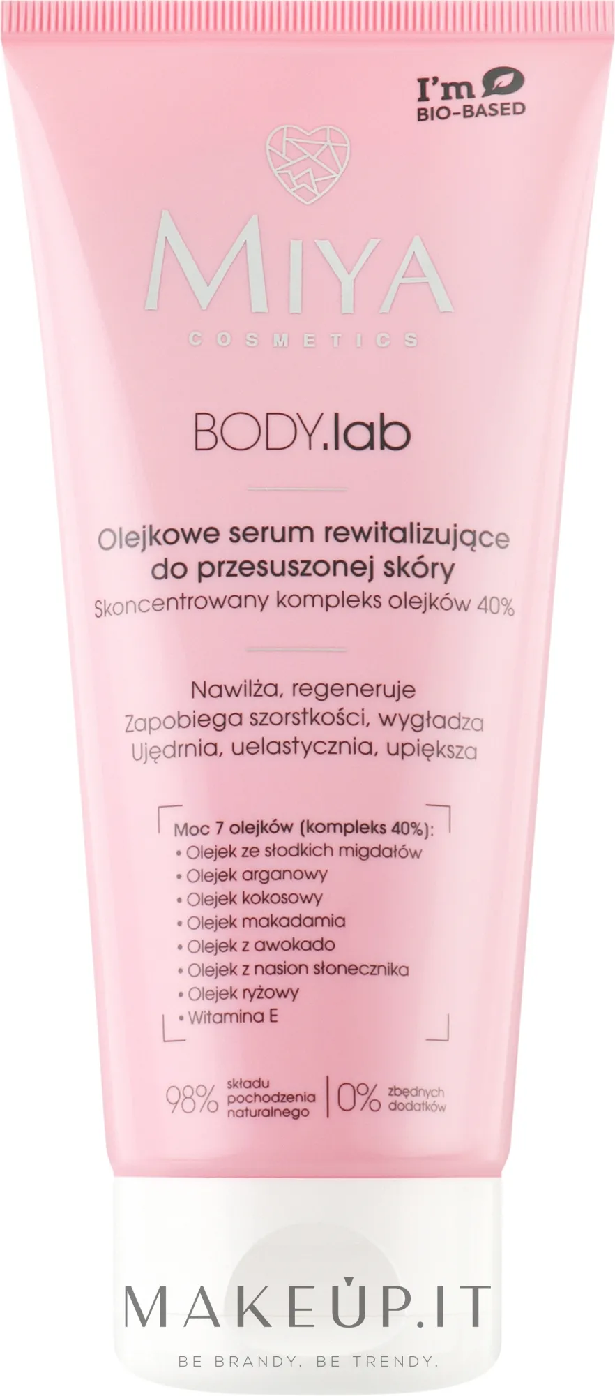 Siero rivitalizzante per la pelle secca del corpo