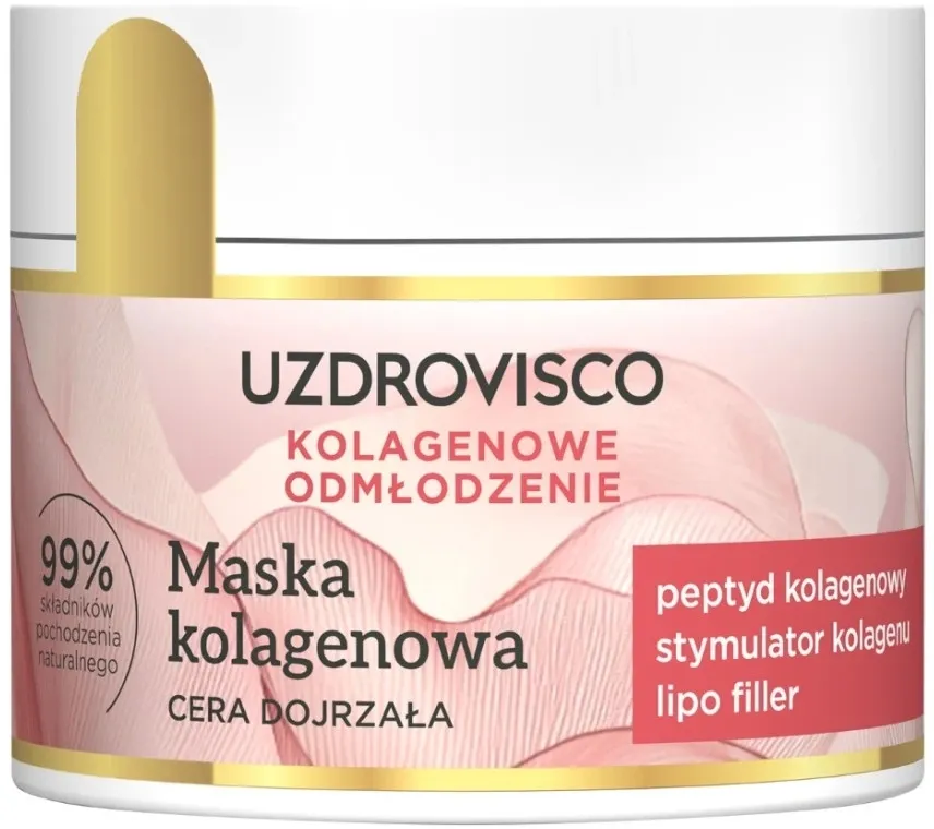 Maschera ringiovanente al collagene per pelle matura