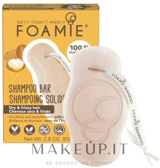 Shampoo con olio di argan per capelli secchi e crespi