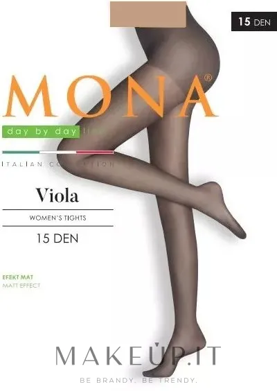 Collant da donna "Viola", 15 Den, miele