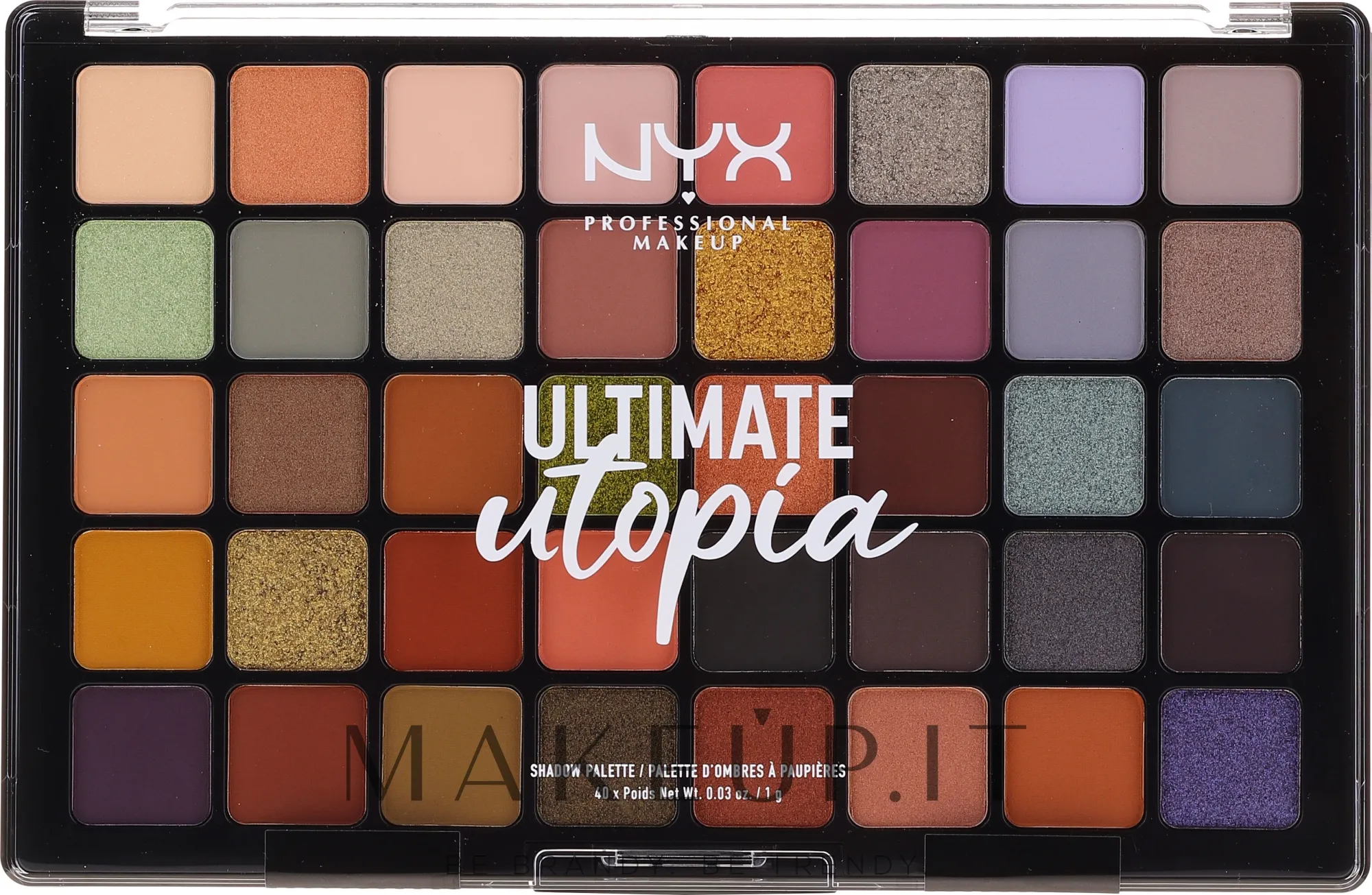 NYX Ultimate Utopia Shadow Palette Summer 2020