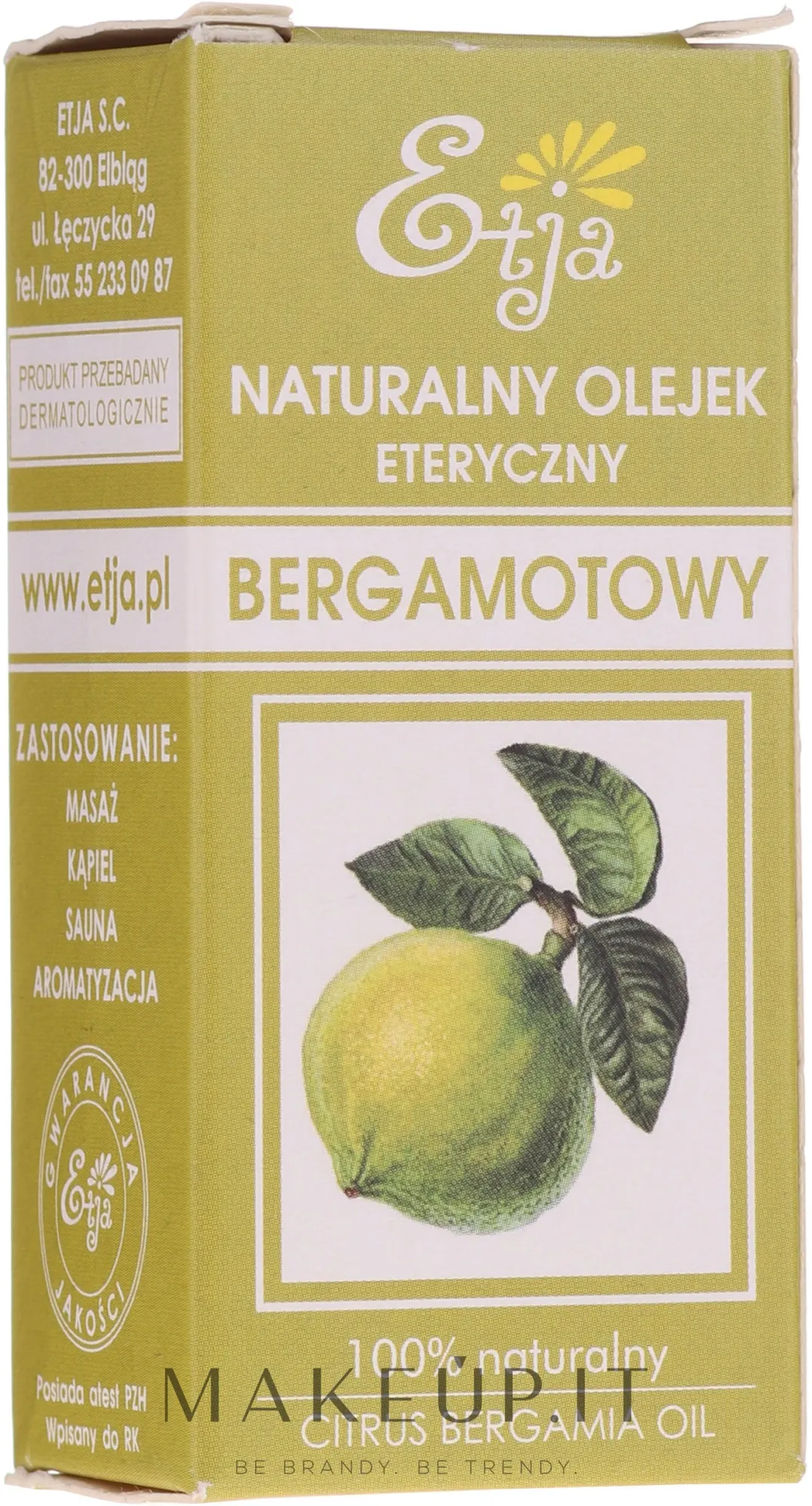 Olio essenziale naturale di bergamotto