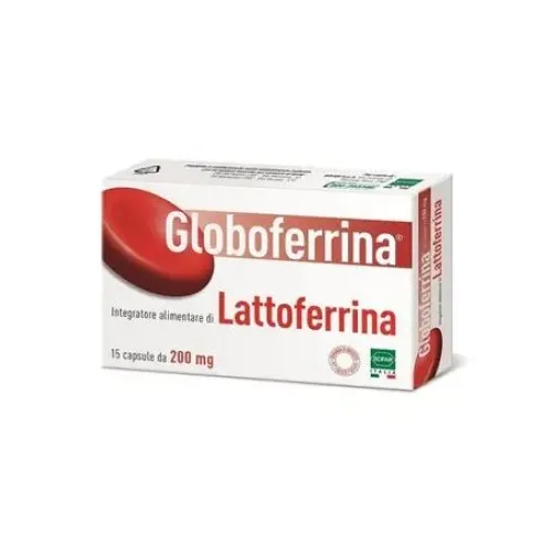 Globoferrina - Integratore alimentare a base di Lattoferrina - Confezione 15 capsule