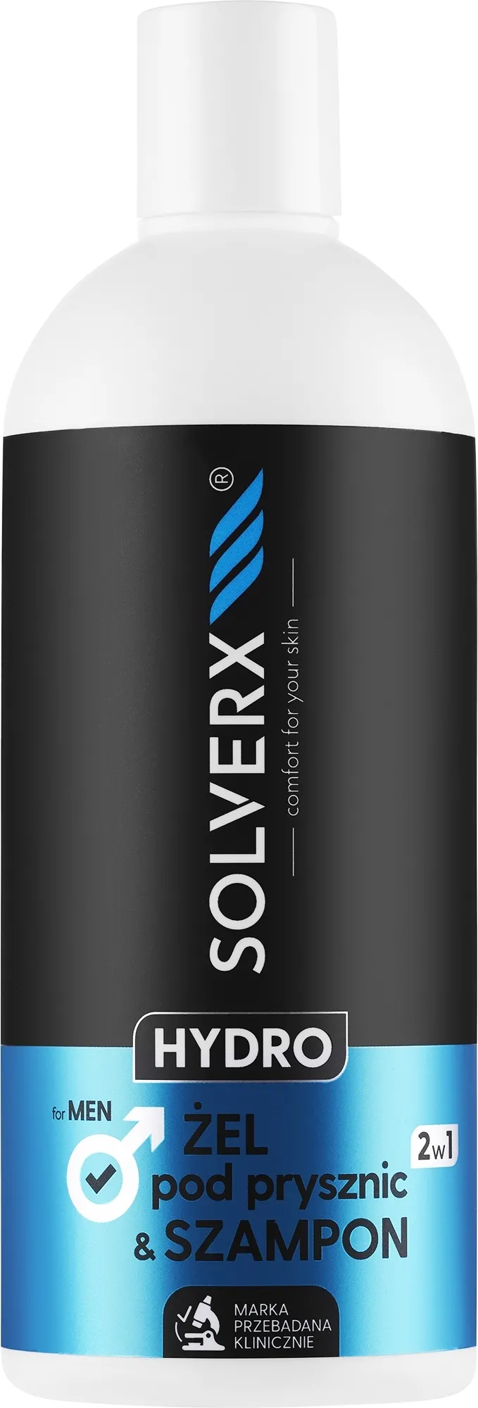 Shampoo gel 2 in 1 per uomo