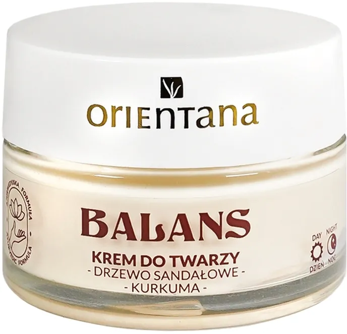 Crema viso "Sandalo e curcuma"