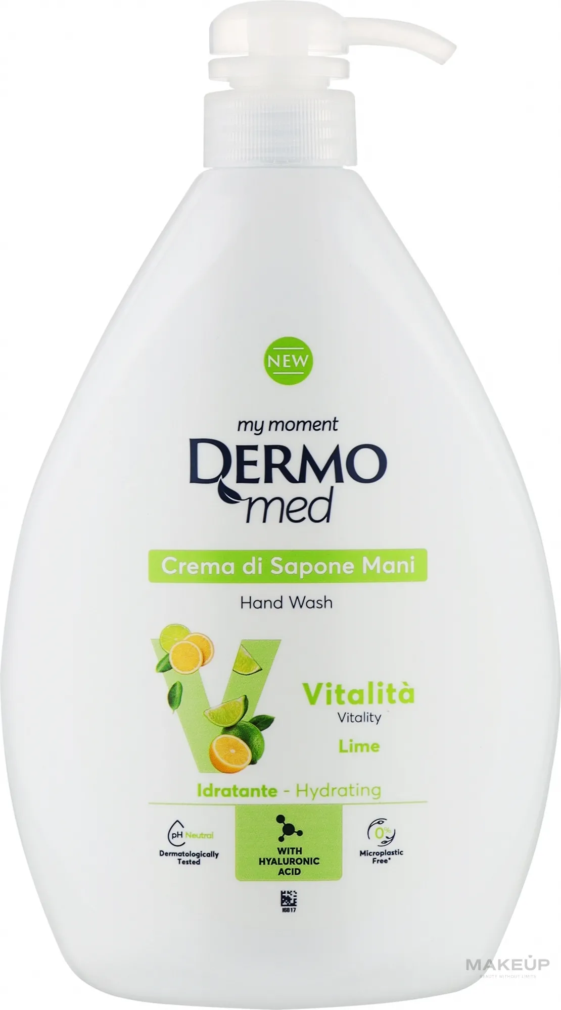 Crema di sapone mani "Lime"