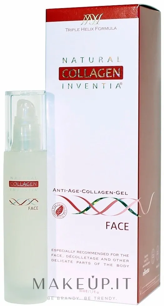 Gel viso antietà al collagene